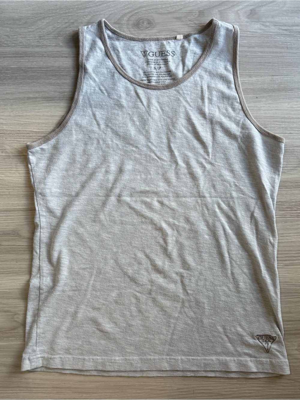 GUESS Men's Gray Tank Top